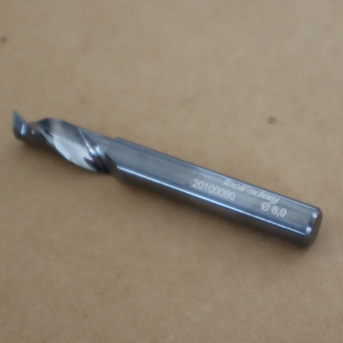 Aluminum End Mill Ø8 1F (Single-Flute)